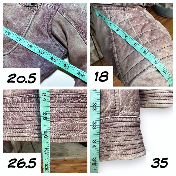 Harley Davidson Black Label Washed Lambskin Leather Moto Jacket Men's M - Picture 11 of 15